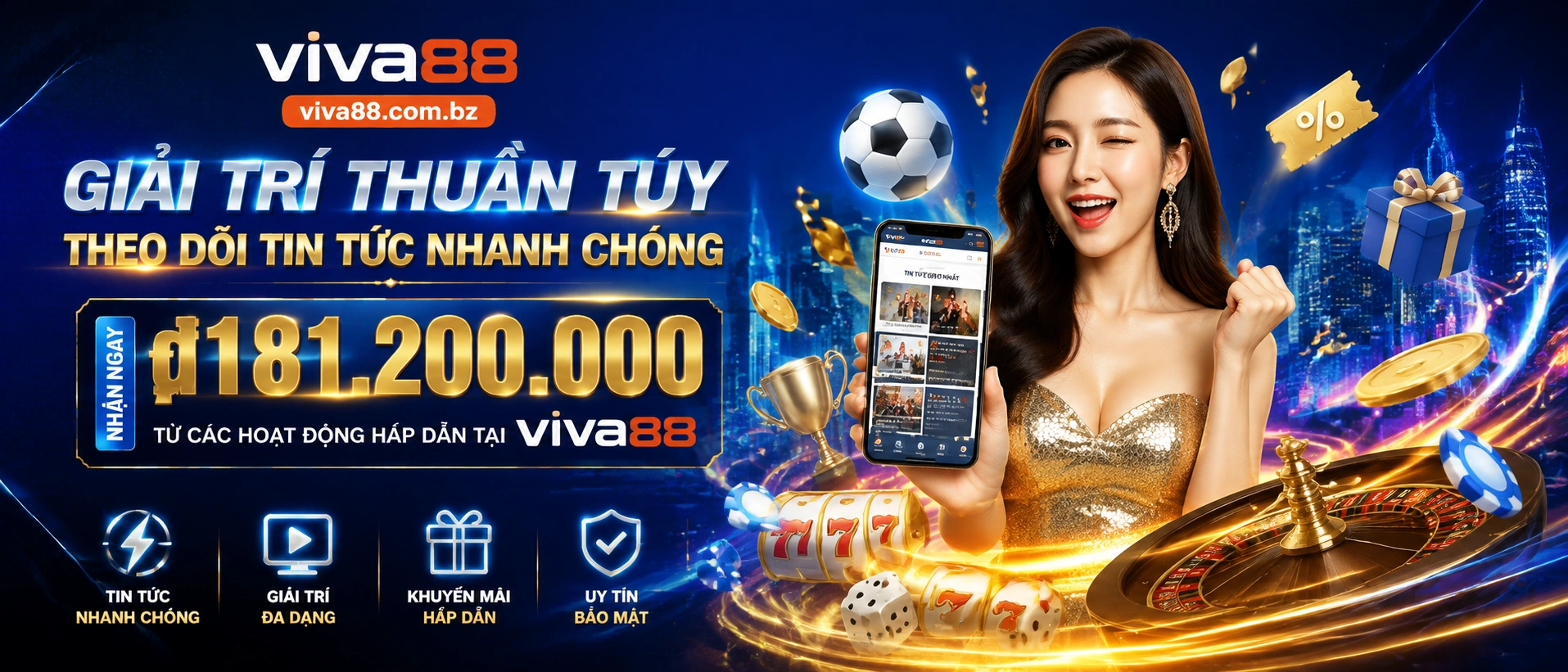 Giao diện sảnh chơi Viva88