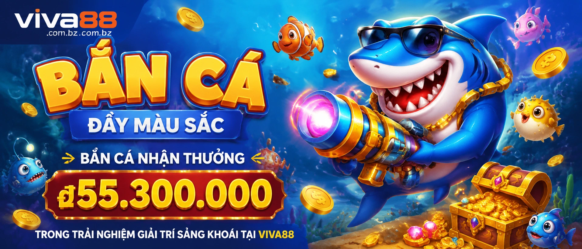 Giao diện game bắn cá nhiều chế độ