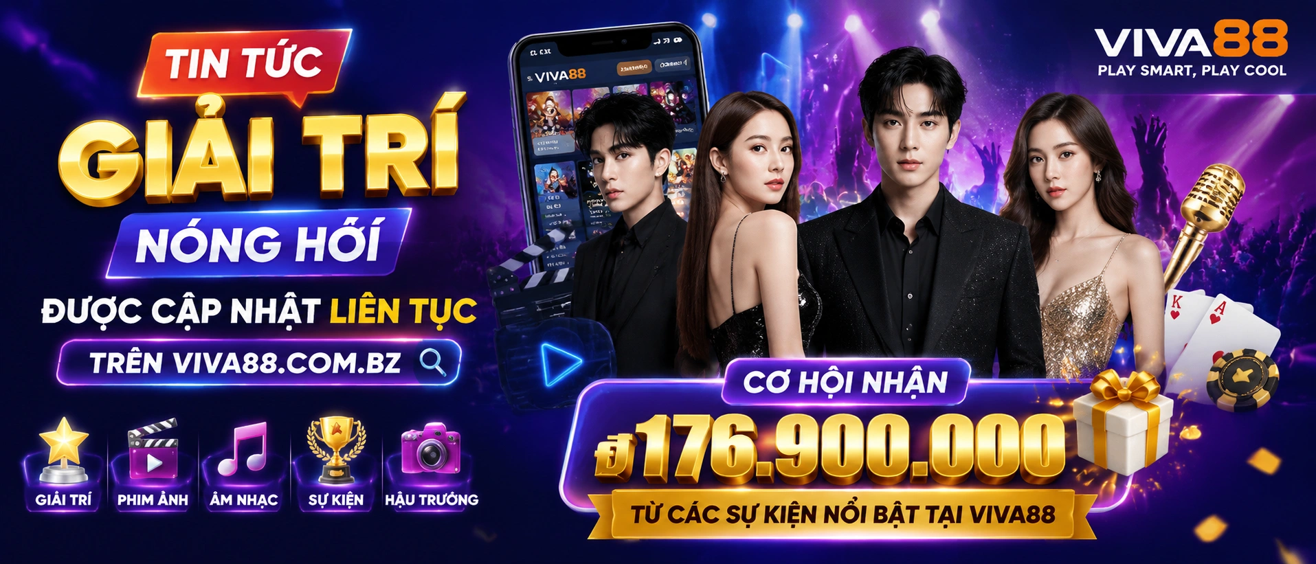 Khu vực tin tức Viva88 với các cập nhật khuyến mãi và thông báo mới